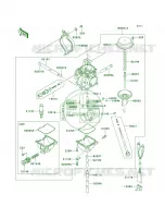 Carburetor per Kawasaki Prairie 360 2004