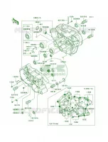 Crankcase per Kawasaki Prairie 360 2004