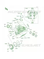 Cylinder Head per Kawasaki Prairie 360 2004