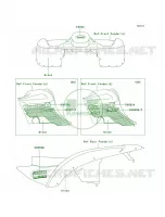 DecalsGreenB1 per Kawasaki Prairie 360 2004