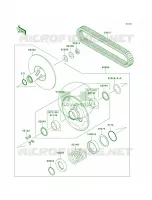 Driven ConverterB1 per Kawasaki Prairie 360 2004