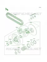 Driven ConverterB2 per Kawasaki Prairie 360 2004