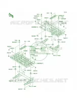 Footrests per Kawasaki Prairie 360 2004