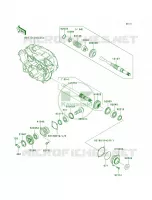 Front Bevel Gear per Kawasaki Prairie 360 2004