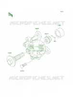 Front Hub per Kawasaki Prairie 360 2004