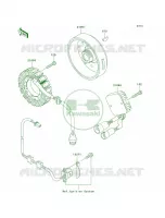 Generator per Kawasaki Prairie 360 2004