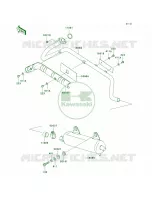 Mufflers per Kawasaki Prairie 360 2004