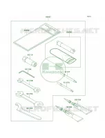 Owner's Tools per Kawasaki Prairie 360 2004