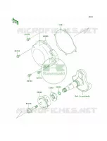 Recoil Starter per Kawasaki Prairie 360 2004