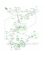 Starter Motor per Kawasaki Prairie 360 2004