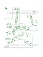 Suspension per Kawasaki Prairie 360 2004
