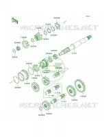 Transmission per Kawasaki Prairie 360 2004