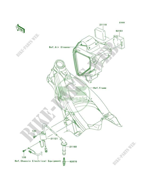 Ignition System per Kawasaki KLX450R 2013
