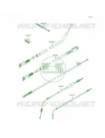 Cables per Kawasaki Bayou 300 4X4 1990