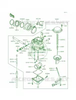 Carburetor per Kawasaki Bayou 300 4X4 1990