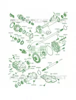 Drive ShaftRear per Kawasaki Bayou 300 4X4 1990