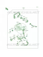 Optional PartsHeadlight per Kawasaki Bayou 300 4X4 1990