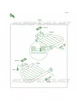 Optional PartsStep per Kawasaki Bayou 300 4X4 1990