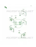 Reflectors per Kawasaki Bayou 300 4X4 1990