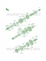 Transmission per Kawasaki Bayou 300 4X4 1990