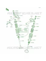 Valves per Kawasaki Bayou 300 4X4 1990