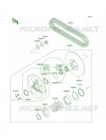 Driven Converter per Kawasaki KFX700 2005