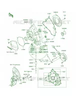 Engine Covers per Kawasaki KFX700 2005
