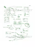 LabelsB2 per Kawasaki KFX700 2005