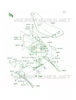 Seat per Kawasaki KFX700 2005