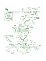 Cowling Lowers per Kawasaki Concours 14 2008