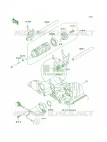 Gear Change DrumShift Forks per Kawasaki Concours 14 2008
