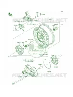 Rear WheelChain per Kawasaki Concours 14 2008