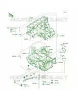 Crankcase per Kawasaki Concours 14 ABS 2008