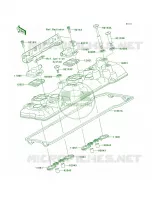 Cylinder Head Cover per Kawasaki Concours 14 ABS 2008