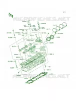 Cylinder Head per Kawasaki Concours 14 ABS 2008