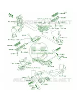 Footrests per Kawasaki Concours 14 ABS 2008