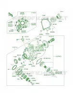 Front Bevel Gear per Kawasaki Concours 14 ABS 2008
