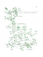 Rear Suspension per Kawasaki Concours 14 ABS 2008