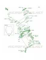 Windshield per Kawasaki Concours 14 ABS 2008