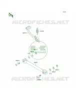 Brake PedalTorque Link per Kawasaki Concours 2006