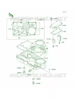 Breather CoverOil Pan per Kawasaki Concours 2006