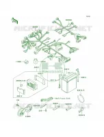 Chassis Electrical Equipment per Kawasaki Concours 2006