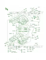 Crankcase per Kawasaki Concours 2006