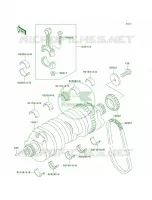 Crankshaft per Kawasaki Concours 2006