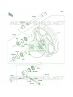 Front Wheel per Kawasaki Concours 2006