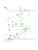 Gear Change DrumShift Forks per Kawasaki Concours 2006