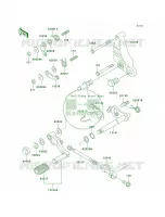 Gear Change Mechanism per Kawasaki Concours 2006