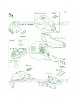 Labels per Kawasaki Concours 2006