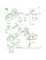 Meters per Kawasaki Concours 2006