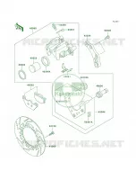 Rear Brake per Kawasaki Concours 2006